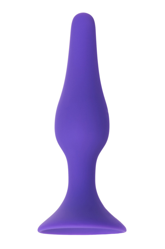 Фото A-toys by TOYFA Анальная втулка A-Toys by TOYFA, силикон, фиолетовая, 10,2 см