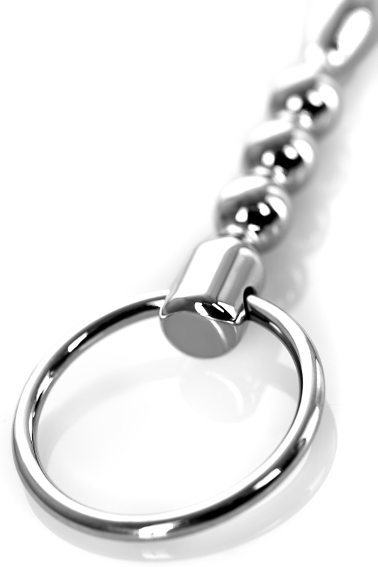 Metal by TOYFA Уретральный плаг TOYFA Metal фигурный с кольцом в основании, серебряный, 17,5 см — купить в Минске Фото Metal by TOYFA Уретральный плаг TOYFA Metal фигурный с кольцом в основании, серебряный, 17,5 см