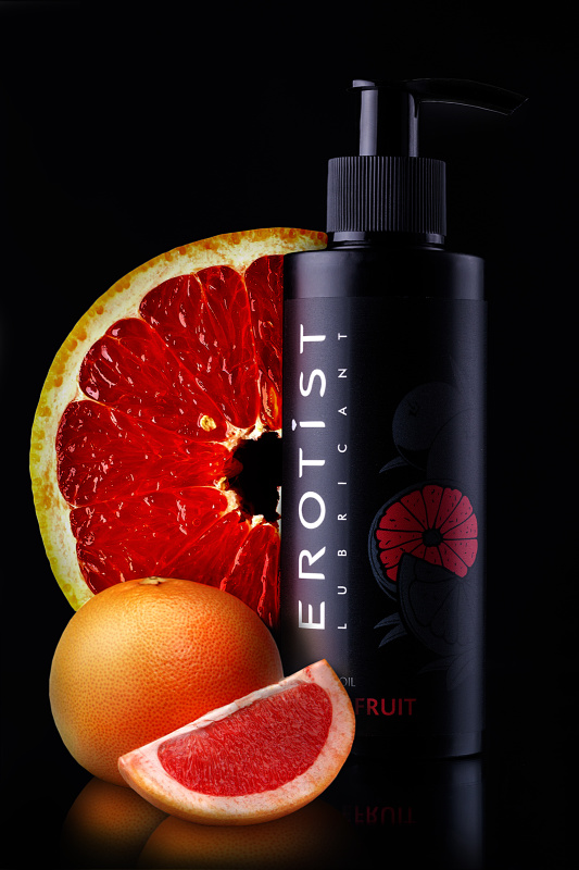 Фото Erotist Lubricant Массажное масло Erotist GRAPEFRUIT, съедобное, грейпфрут, 150 мл