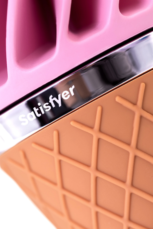 Фото Satisfyer, Германия Спиннатор Satisfyer Sweet Treat , силикон, розовый, 10,4 см.