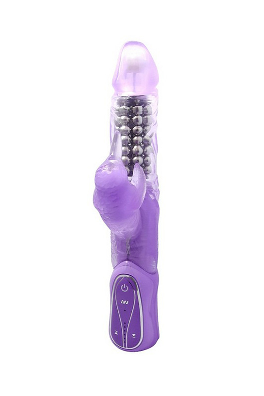 Фото Seven Creations Вибратор с клиторальным стимулятором PREMIUM RANGE DREAM7 HUMMINGBIRD 12  см.