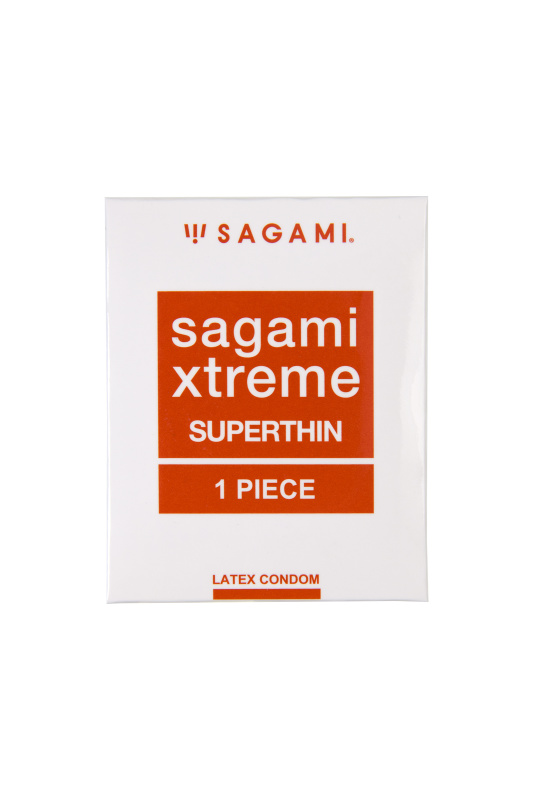 Фото Sagami, Япония Презервативы Sagami,xtreme superthin 0,04 , латекс, 18,5 см, 5,2 см, 1 шт.