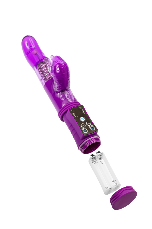 A-toys by TOYFA Вибратор с клиторальным стимулятором A-Toys by TOYFA High-Tech fantasy, TPR, фиолетовый, 22,5 см — купить в Минске Фото A-toys by TOYFA Вибратор с клиторальным стимулятором A-Toys by TOYFA High-Tech fantasy, TPR, фиолетовый, 22,5 см
