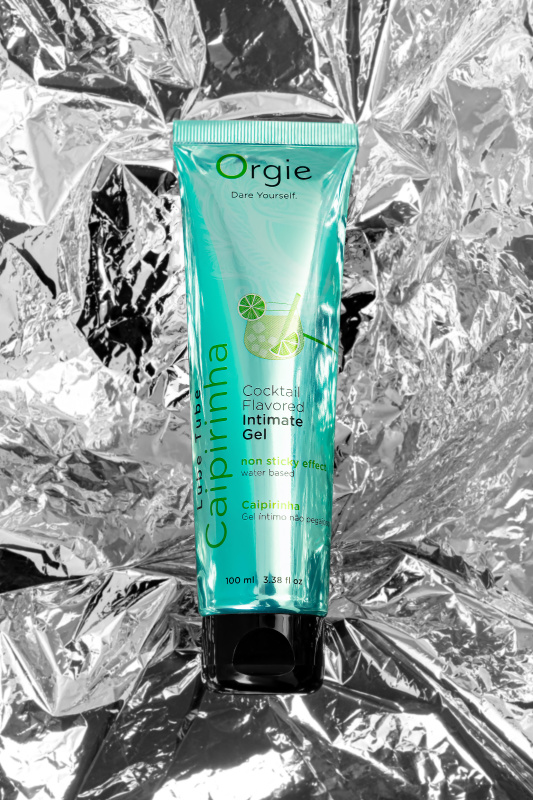 Изображение Orgie, Португалия Интимный гель Orgie LUBE TUBE COCKTAIL на водной основе, со вкусом кайпириньи, 100 мл
