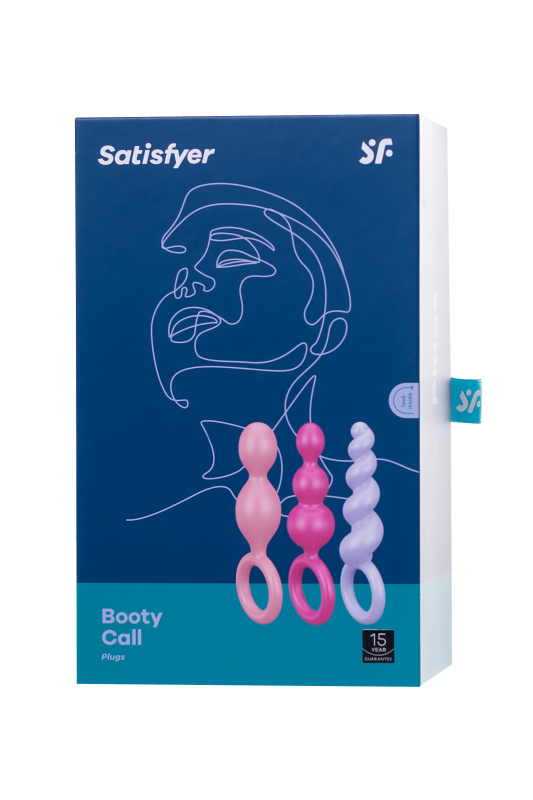 Изображение Satisfyer, Германия Набор анальных плагов Satisfyer, силикон,ассорти