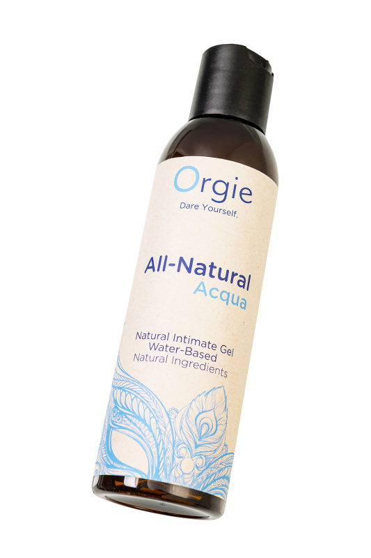 Фото Orgie, Португалия Интимный гель Orgie ALL - NATURAL ACQUA на водной основе, 150 мл