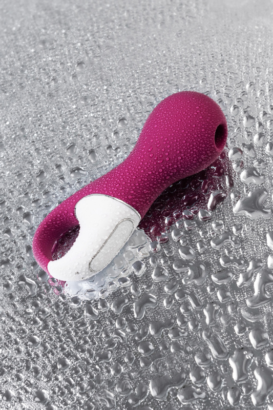 Изображение Satisfyer, Германия Вакуум-волновой стимулятор клитора с вибрацией Satisfyer Lucky Libra, силикон, бордовый, 15,7 см