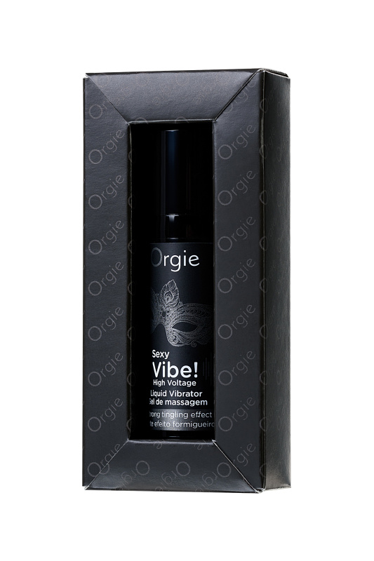 Фото Orgie, Португалия Жидкий вибратор ORGIE Sexy Vibe High Voltage с усиленным эффектом вибрации, 15 мл