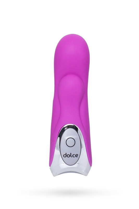Фото Dolce by TOYFA Вибратор TOYFA Dolce Jaden, силикон, розовый, 12,5см