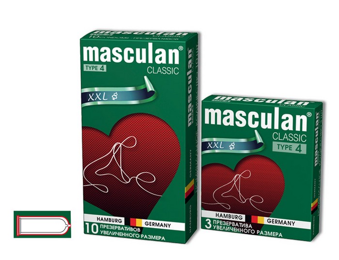 Masculan Презервативы Masculan, classic 4, XXL, увеличенного размера, 20 см, 5,4 см, 10 шт. — купить в Минске Фото Masculan Презервативы Masculan, classic 4, XXL, увеличенного размера, 20 см, 5,4 см, 10 шт.