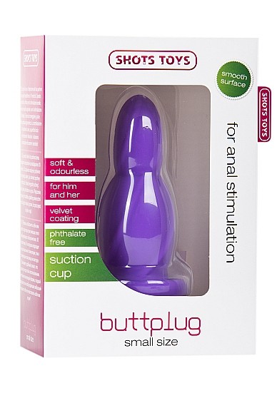 Фото Shotsmedia, Голландия Анальная втулка Small Buttplug фиолетовая