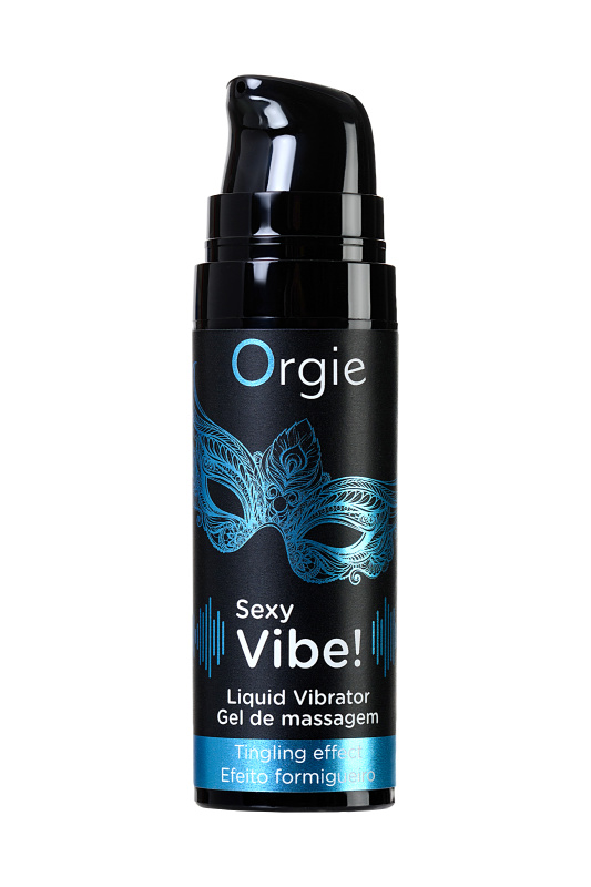 Фото Orgie, Португалия Жидкий вибратор ORGIE Sexy Vibe Liquid Vibrator с эффектом вибрации, 15 мл