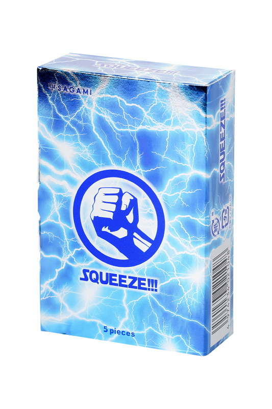 Фото Sagami, Япония Презервативы латексные Sagami Squeeze №5, 19 см