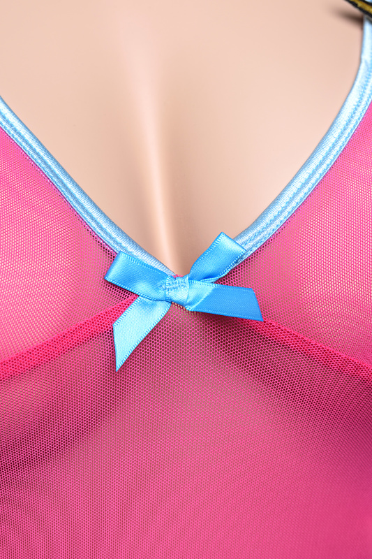 Изображение Candy Girl, Гонконг Костюм стюардессы Candy Girl (комбинация, стринги, головной убор), розовый, OS