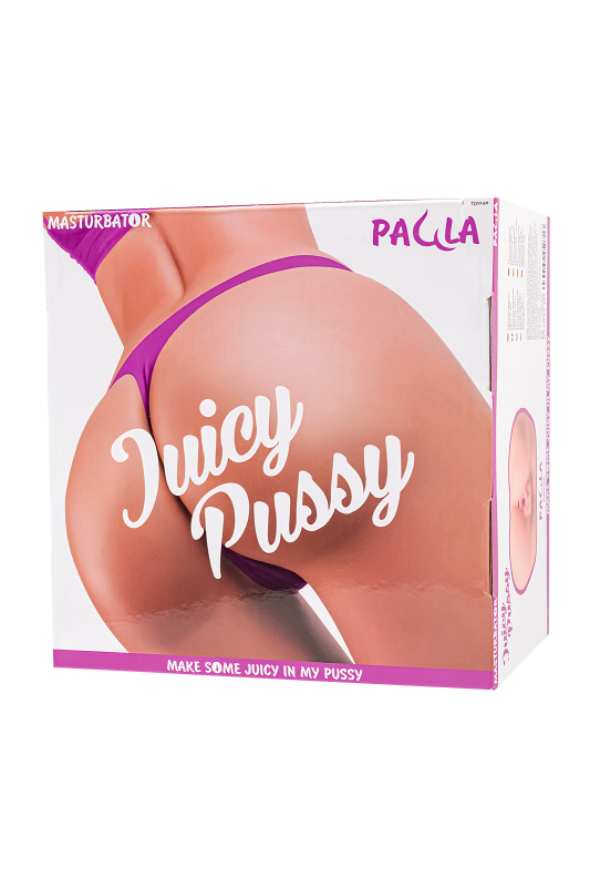 Изображение Juicy Pussy by TOYFA Мастурбатор реалистичный Juicy Pussy by TOYFA Paula, TPE, телесный, 15 см