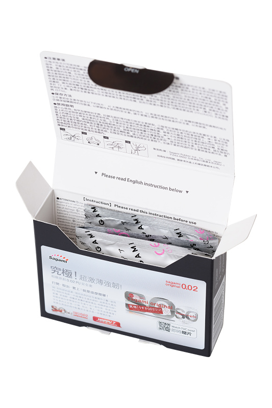 Изображение Sagami, Япония Презервативы латексные Sagami Xtreme Cobra №3, 19 см
