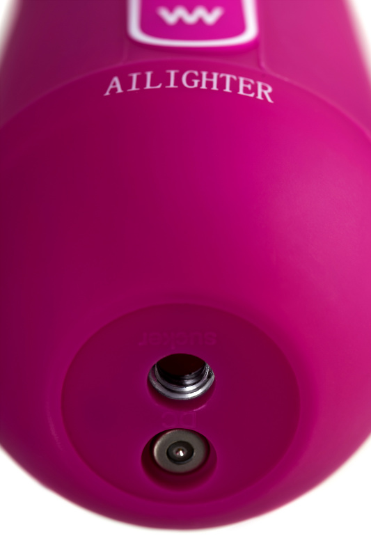 Фото  Нереалистичный вибратор Ailighter Smart Telescopic lover, TPE, розовый, 27,1 см.