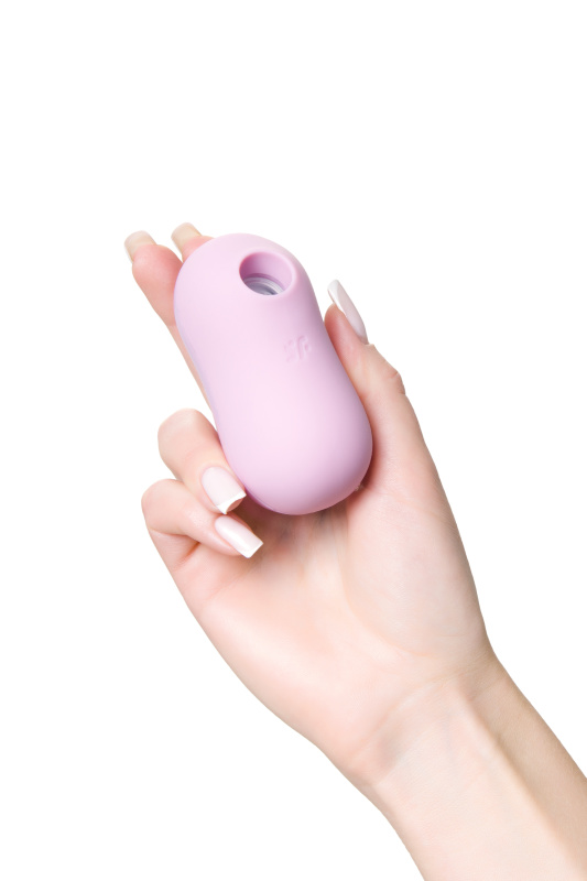 Фото Satisfyer, Германия Вакуум-волновой бесконтактный стимулятор клитора Satisfyer Cotton Candy, силикон, фиолетовый, 8,6 см