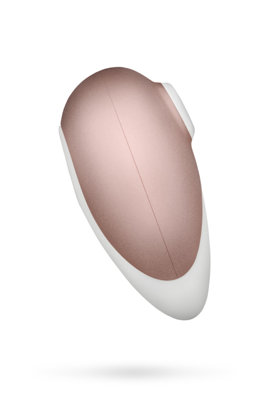 Фото Satisfyer, Германия Вакуум-волновой бесконтактный стимулятор клитора Satisfyer Pro Deluxe NG, силикон, розовый, 11 см.