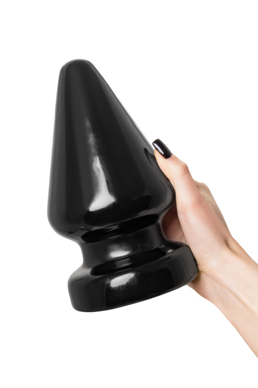 Фото  Анальная втулка POPO Pleasure by TOYFA Draco β, PVC, черная, 21 см, Ø 11,5 см