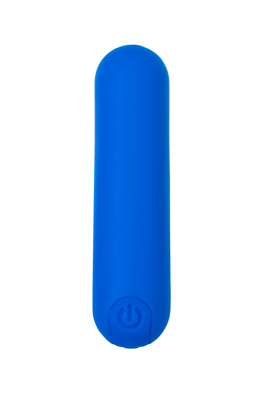Изображение A-toys by TOYFA Вибропуля A-Toys by TOYFA NEP, силикон, синий, 8 см