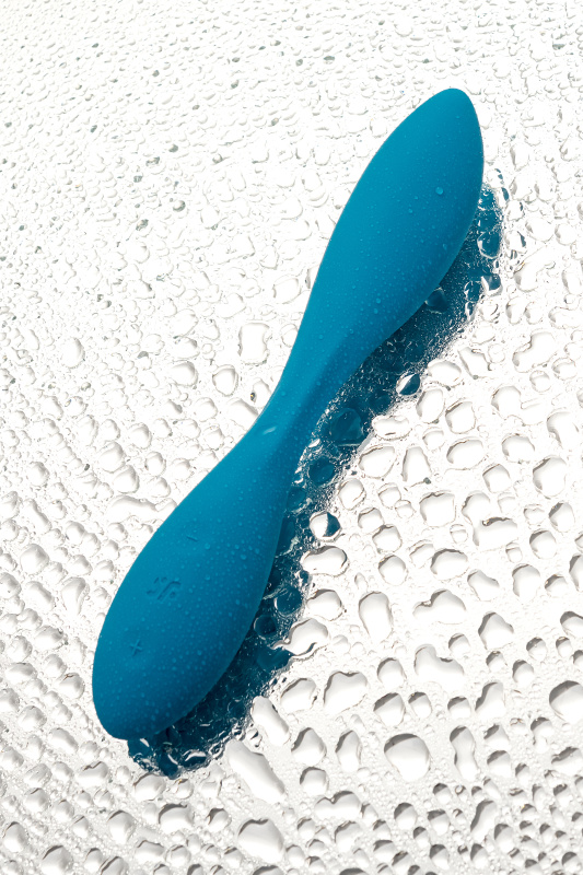 Изображение Satisfyer, Германия Стимулятор точки G с фиксацией формы Satisfyer G-Spot Flex 1, бирюзовый, 19,5 см