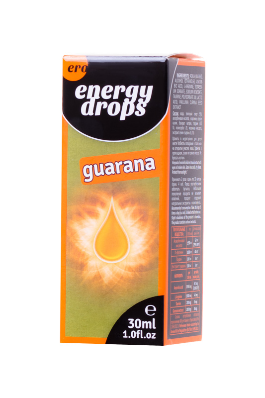 Изображение Hot Productions, Австрия Капли для мужчин и женщин Energy Drops Guarana (m+w), 30 мл