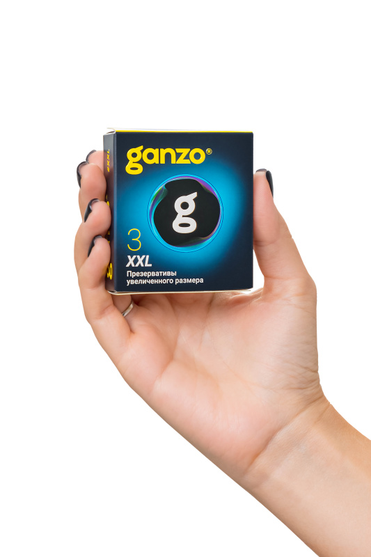 GANZO Презервативы GANZO XXL увеличенные, латекс, 19 см, 5,5 см, 3 шт. — купить в Минске Изображение GANZO Презервативы GANZO XXL увеличенные, латекс, 19 см, 5,5 см, 3 шт.