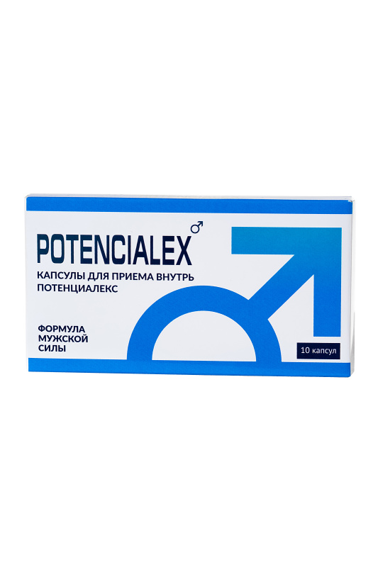 Капсулы для мужчин Potencialex, 10 шт. — купить в Минске Изображение Капсулы для мужчин Potencialex, 10 шт.