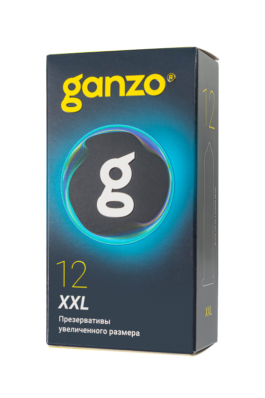 GANZO Презервативы GANZO XXL увеличенные, латекс, 19 см, 5,5 см, 12 шт. — купить в Минске Изображение GANZO Презервативы GANZO XXL увеличенные, латекс, 19 см, 5,5 см, 12 шт.