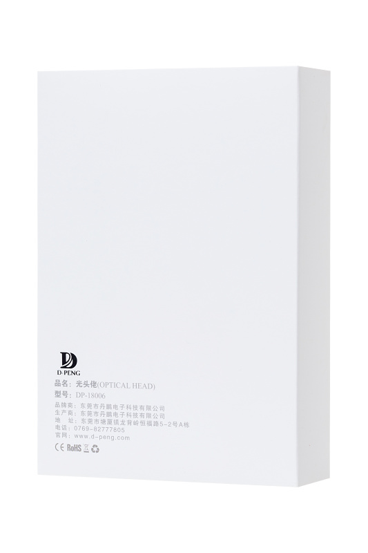 Фото D-Peng, Китай Анальная втулка Optical Head D-PENG, силикон, черный, 12,3 см