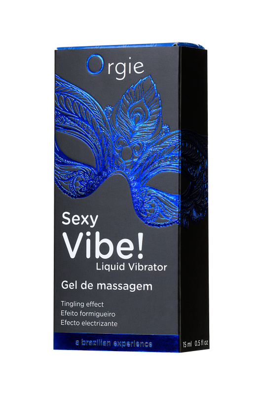 Фото Orgie, Португалия Жидкий вибратор ORGIE Sexy Vibe Liquid Vibrator с эффектом вибрации, 15 мл