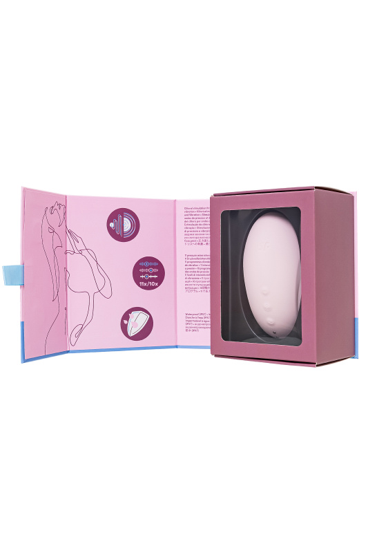 Фото Satisfyer, Германия Вакуум-волновой стимулятор клитора с вибрацией Satisfyer Vulva Lover 3, силикон, розовый, 11 см