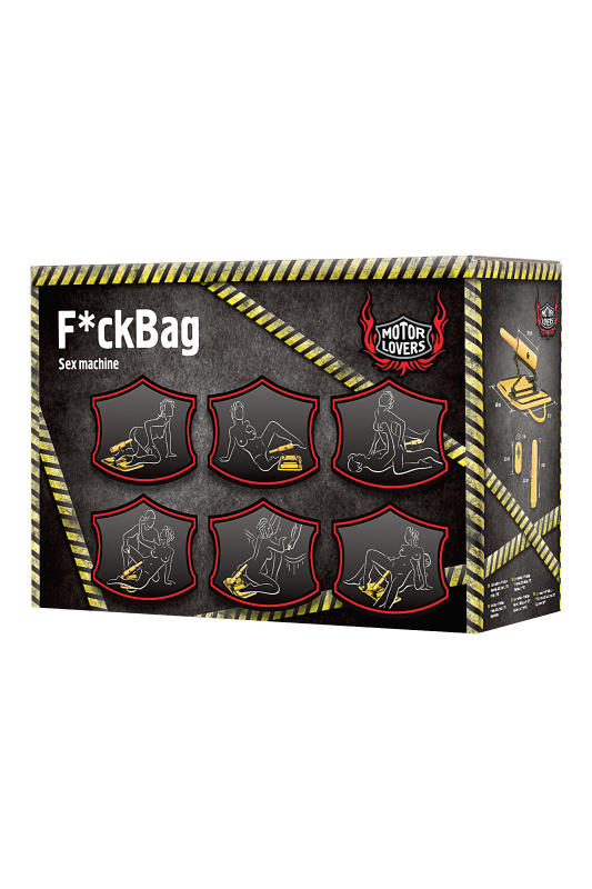 Изображение Motorlovers by TOYFA Секс-машина F*ckBag MotorLovers by TOYFA, ABS, желтый, 36 см