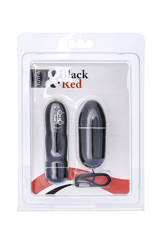 Black & Red by TOYFA Вибратор с пультом ДУ, 5 режимов вибрации, 7,6 см черный — купить в Минске Изображение Black & Red by TOYFA Вибратор с пультом ДУ, 5 режимов вибрации, 7,6 см черный