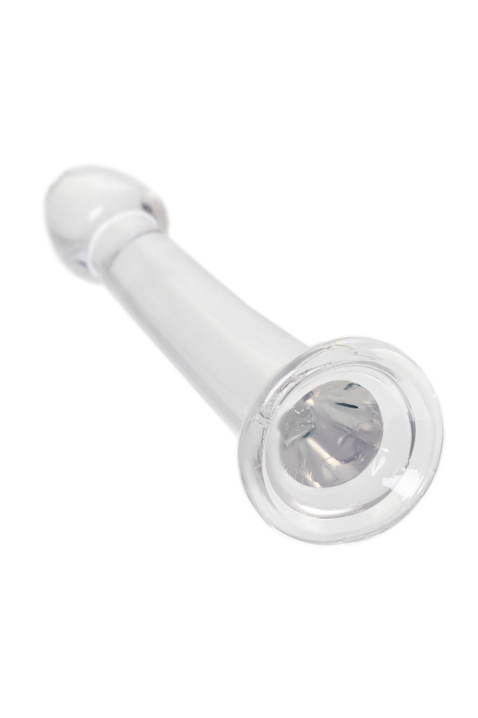 Фото TOYFA Basic Нереалистичный фаллоимитатор TOYFA Basic Jelly Dildo S, TPE, прозрачный, 15,5 см