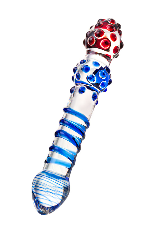 Sexus Glass Двусторонний фаллоимитатор Sexus Glass, стекло, прозрачный, 20,5 см — купить в Минске Изображение Sexus Glass Двусторонний фаллоимитатор Sexus Glass, стекло, прозрачный, 20,5 см
