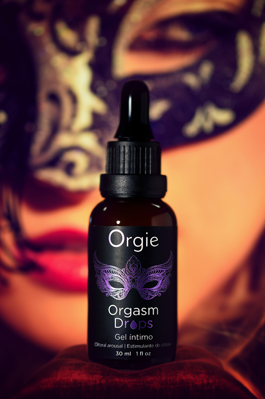 Изображение Orgie, Португалия Интимный гель для клитора ORGIE Orgasm Drops, с разогревающим эффектом, 30 мл