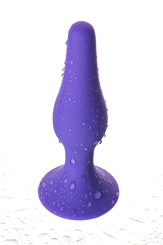Фото A-toys by TOYFA Анальная втулка A-Toys by TOYFA, силикон, фиолетовая, 10,2 см