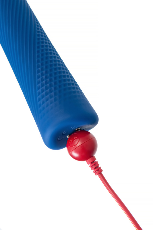 Изображение Fun Factory, Германия Вибромассажер Fun Factory VIM VIBRATING WAND, силикон, синий, 31,3 см