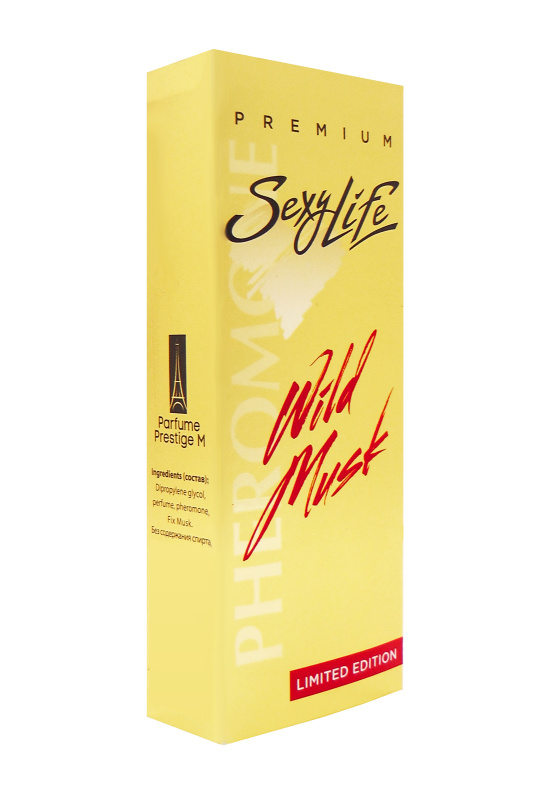 Изображение  Духи с феромонами Wild Musk №4 философия аромата Eros Versace, женские, 10 мл