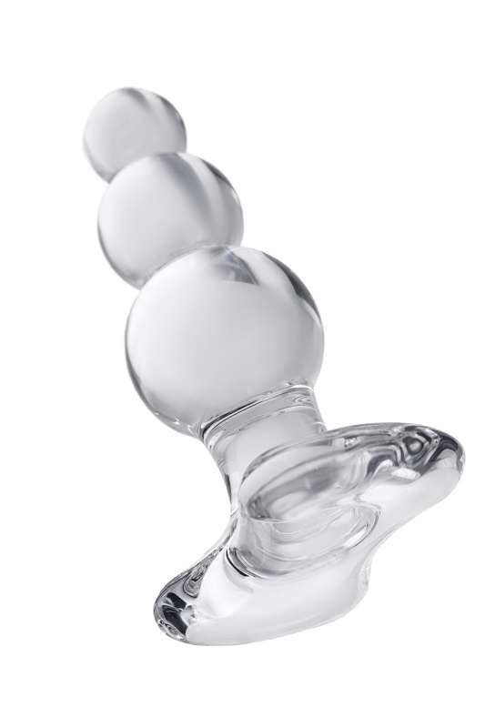 Фото Sexus Glass Анальная втулка Sexus Glass, стекло, прозрачная, 10,5 см, Ø 3,5 см