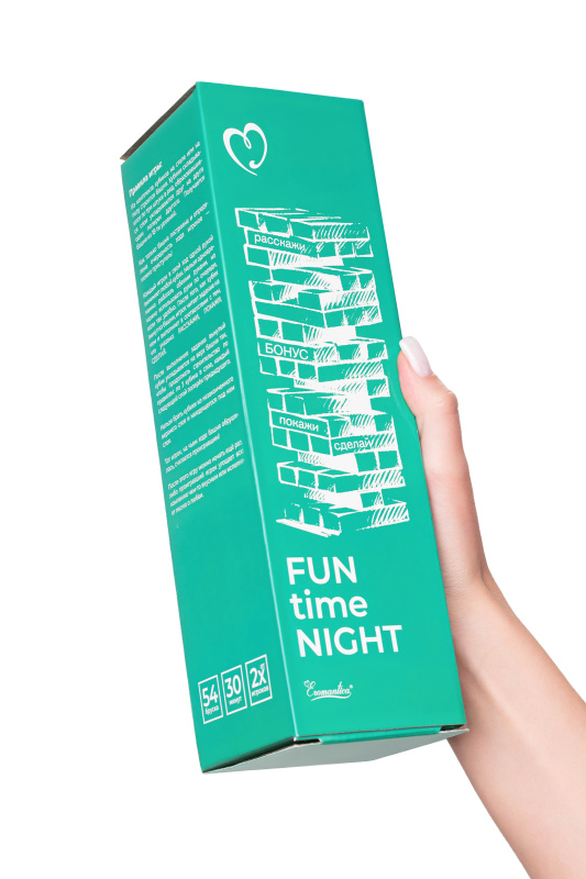 Фото  Игра для компании Eromantica, «Падающая башня Fun time night»