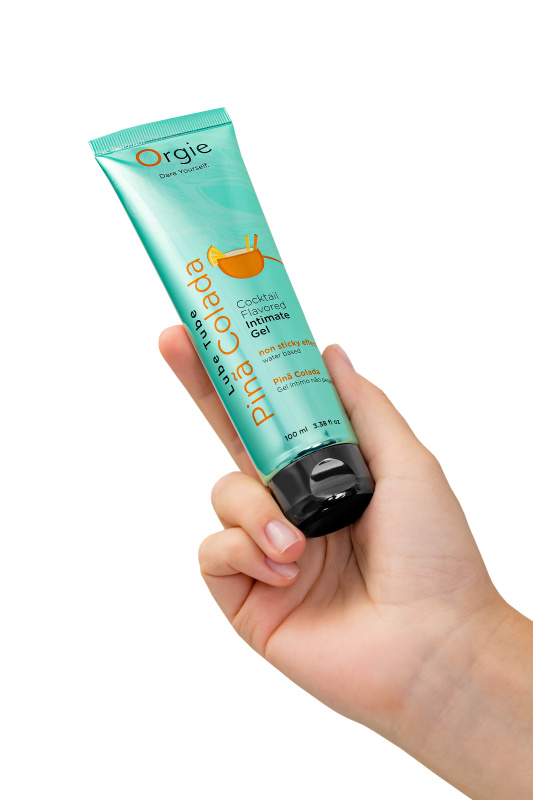 Изображение Orgie, Португалия Интимный гель Orgie LUBE TUBE на водной основе, со вкусом пина колада, 100 мл