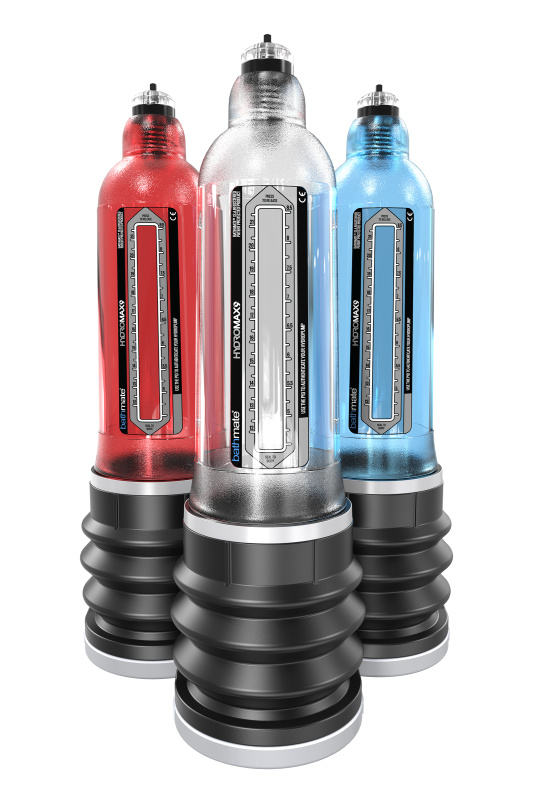 Изображение Bathmate, Великобритания Гидропомпа Bathmate HYDROMAX9, ABS пластик, красный, 32,5 см (аналог Hydromax X40)