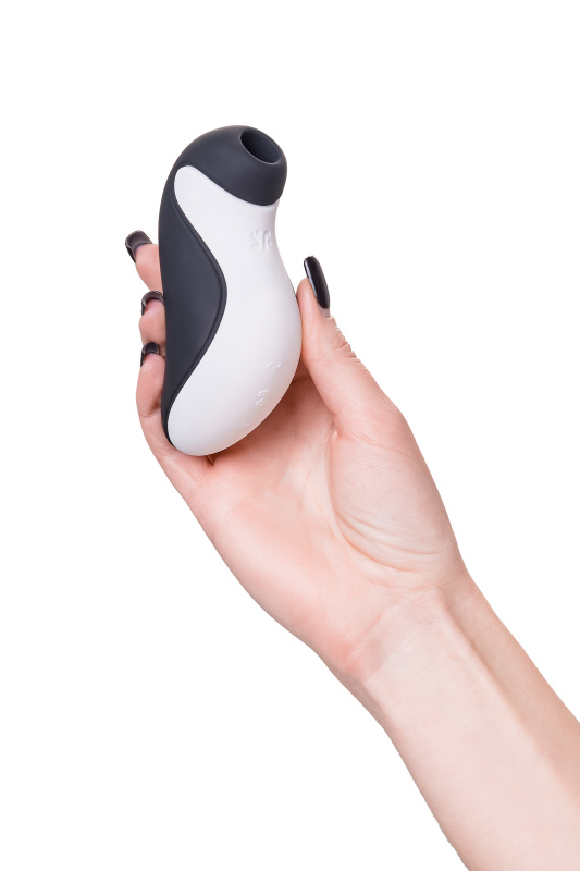 Изображение Satisfyer, Германия Вакуум-волновой бесконтактный стимулятор клитора Satisfyer Orca, силикон, черный, 11,5 см.
