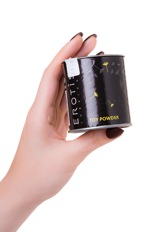 Изображение Erotist Lubricant Пудра для игрушек Erotist TOY POWDER, 50 г