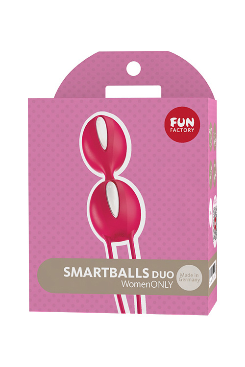 Фото Fun Factory, Германия Вагинальные шарики Fun Factory SMARTBALLS DUO, силикон, красные, 17 см