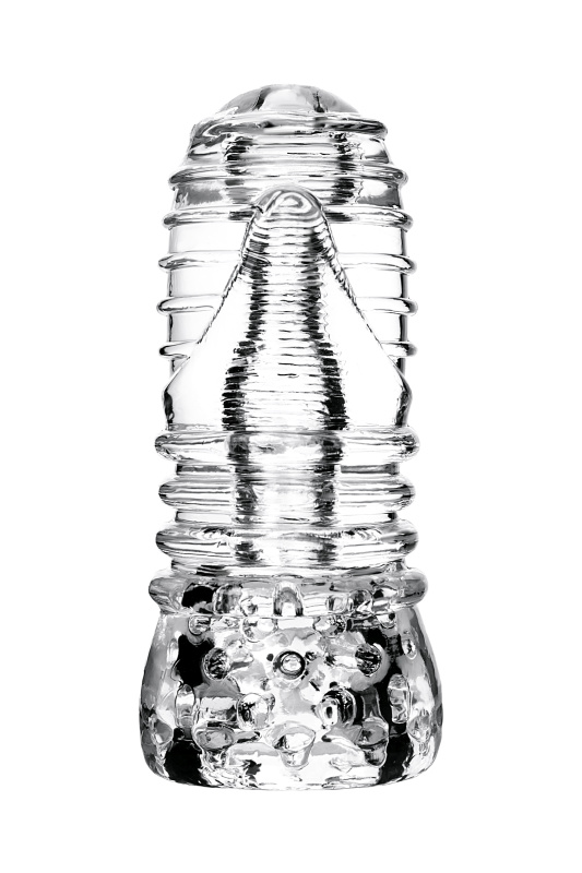 Фото LINGAM BY TOYFA Мастурбатор нереалистичный Lingam by TOYFA Savitri, TPE, прозрачный, 14 см