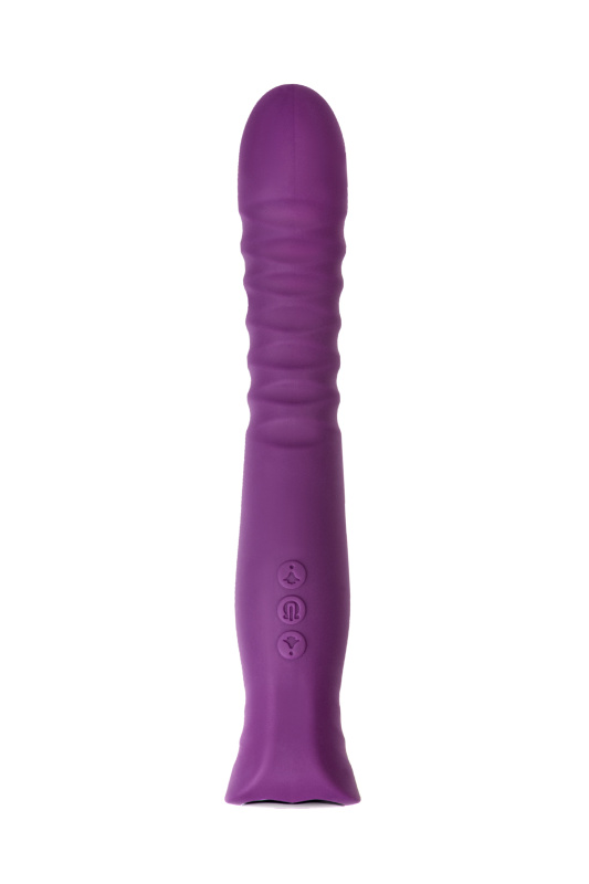 Фото Flovetta by toyfa, Китай Вибратор Flovetta LUPIN, силикон, фиолетовый, 22 см